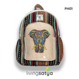 Backpacks with Print and Hand Finish